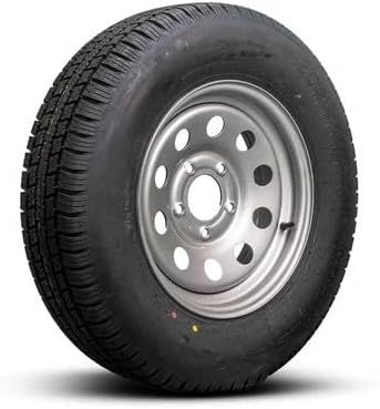 ST205/75D15 | Trailer Tire | Silver Mod | Load Range D | 5 on 4.5" Bolt Pattern
