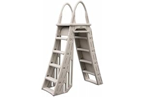 CONFER 7200 EXTRA HEAVY DUTY A-FRAME LADDER for Above Ground Pools