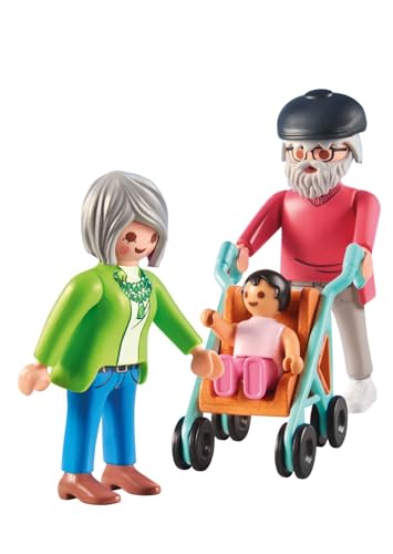 Jeux D'imitation Grands Parents Avec Bébé Playmobil La Boite - vue 8