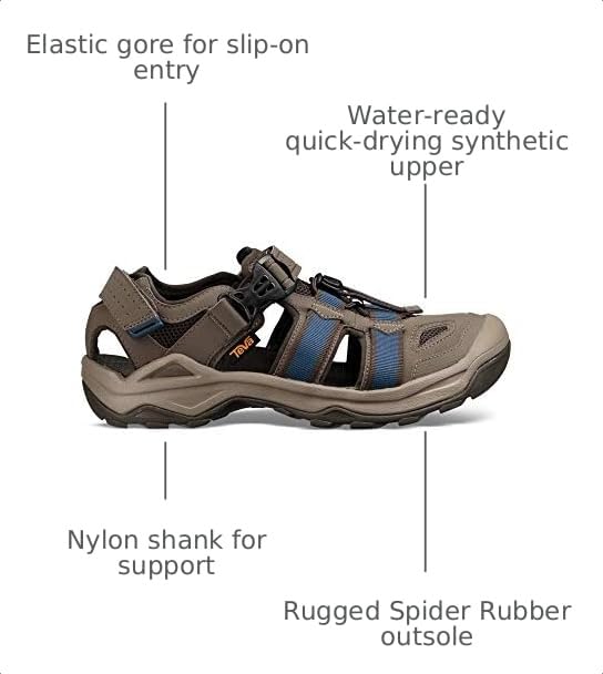Image of Teva Men's M Omnium 2 Leather Fisherman Sandal