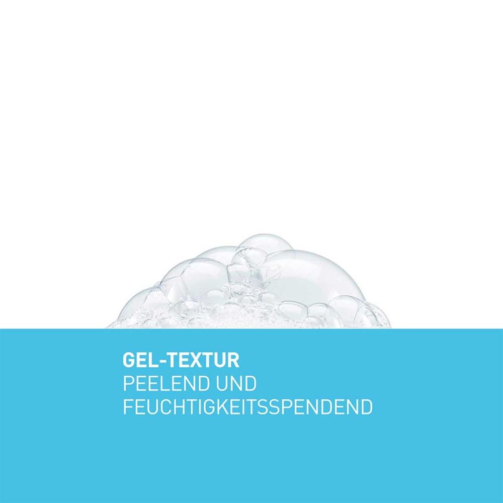 Gel Detergente Levigante CeraVe SA 473 ml per Pelli Secche e Ruvide - Esfolia, Idrata e Ripara con Niacinamide e Acido Salicilico