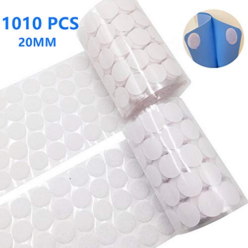 Buy Hook and Loop Dots(500Pairs),Sticky Back Coins Heavy Duty Self Adhesive Dot,Magic Sticky