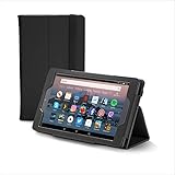 fire hd 8 tablet review 2018 La banda elástica mantiene la funda en su sitio mientras lees.