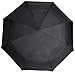 Amazon Basics Round Travel Umbrella for Rain, Wind-proof Compact Umbrella with Wind Vent, Auto Open/Close, Strong Alloy Steel Frame, Compact Size for Backpacks/Handbags (11