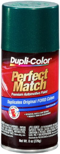 Image of Dupli-Color (BFM0327-6 PK) Deep Jewel Green Metallic Ford Exact-Match Automotive Paint - 8 oz. Aerosol, (Case of 6)