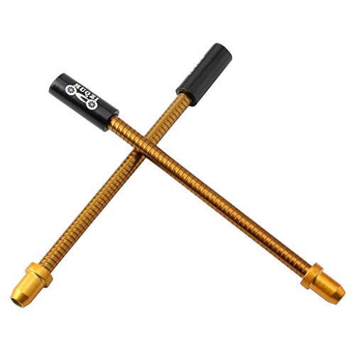 Tongina 2 Lote De Freio Noodle Bike V Freio Noodle Pinça De Cotovelo Para Mountain Road Bike - Ouro