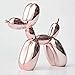 Produktbild Jeff Koons Balloon Dog FigurenGlänzende Ballon Hund Deko Skulptur Harz,Roségold 17cm*17cm*7cm