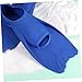 SUPVOX 1Pair Snorkeling Fins for Swimming Lightweight Diving Flippers Blue with Comfortable Fit for Natural Kicking for Snorkeling Diving and Swim Training