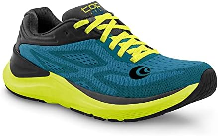 Topo Athletic Men's Ultrafly 3 Breathable Road Running Shoes, Ocean/Green, Size: 11.5