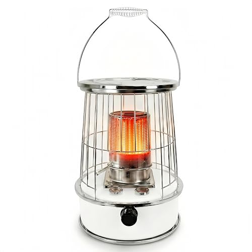 fosa Portable Kerosene Heater, 12000BTU Non Electric Heaters for Indoor Use, 6L Capacity With Tipping Protection, 30H Running Time for Home Garage Basement Camping