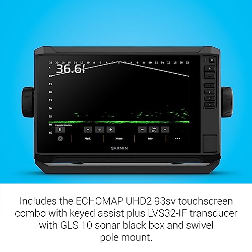 Image of Garmin LiveScope Ice Fishing Bundle with Garmin Navionics+ Maps for U.S. Inland