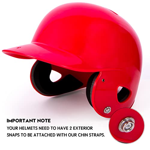 Padded Chin Strap for Batting Helmet with Elastic Band Breathable Soft Cup Softball Baseball Football Chin Strap Youth
