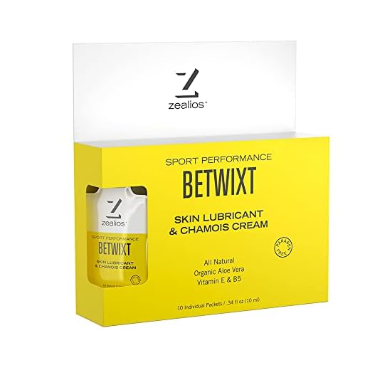 Zealios Betwixt Sports & Athletic Anti-Chafe Cream All-Natural - Skin Protectant Organic Skin Lubricant & Chamois Cream Aloe Vera & B5, Non-Sticky & Non-Greasy On-The-Go Single Use Packets - 10 Pack