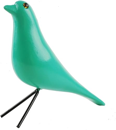 Miniatura 7 de Estatuas coleccionables esculturas decoración del hogar pájaros ornamento resina paloma estatua (blanco)