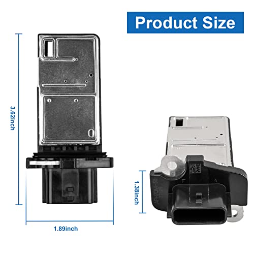 Kulemax Mass Air Flow Sensor Meter, MAF 22680-7S000 Applicable to Nissan Vehicles, Professional MAF Fit for 2008-2014 LIVINA, 2005-2013TIIDA, 2008-2014 Qashqai, 2008-2014 X-Trail and So on - Thumbnail 2