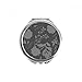 Botany s Art Pattern Hand Compact Mirror Round Portable Pocket Glass