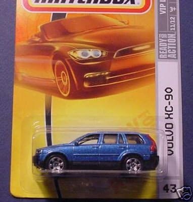Matchbox Mattel 2007 Volvo XC-90 # 43 VIP Luxury Blue