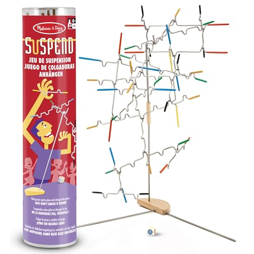 Melissa & Doug - Suspend 24 Pièces - Jeu De Société D’Équilibre Et D’Adresse - Tour Empilable avec...