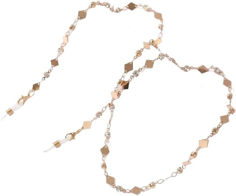 Metal Glasses Rope Retro Beads Eyewear Lanyard Street Versatile Eyeglass Chains Accessories