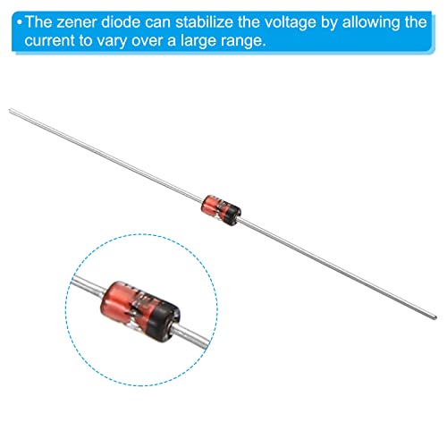 Patikil Zener Diode, 20 Pcs 1W Zener Diode Assortment 9.1V Do-41 For Production, Experiments #TOP4