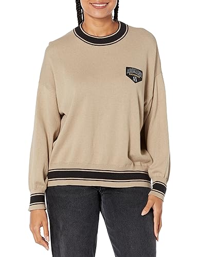 Image of Armani Exchange Women's Collegiate Capsule Cotton Knit Pullover