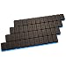 50 Negro Contrapesos 12x5g Pesos Adhesivos Pesos