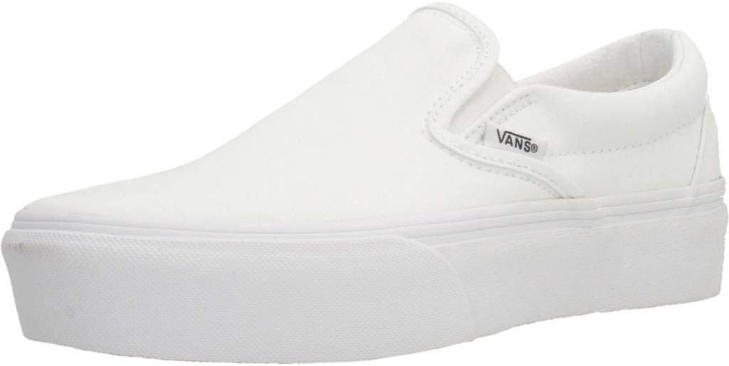 Vans Women's Low-Top Slip On Trainers, True White, 6.5 Women/5 Men: Buy Online at Best Price in UAE