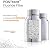 2.25 Gallons NSF Certified AISI 304 Stainless Steel Gravity Water Filter System with 2 Carbon (Black) Filter Elements, 2 POSTreat Steel Fluoride Removal Elements, Free Water Spigot & Teak Wood Stand