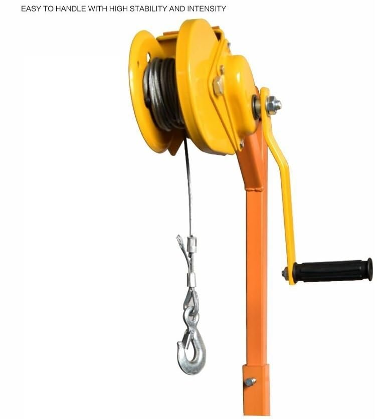 Grúa manual pequeña para aire acondicionado con cabrestante 25m miniatura 6