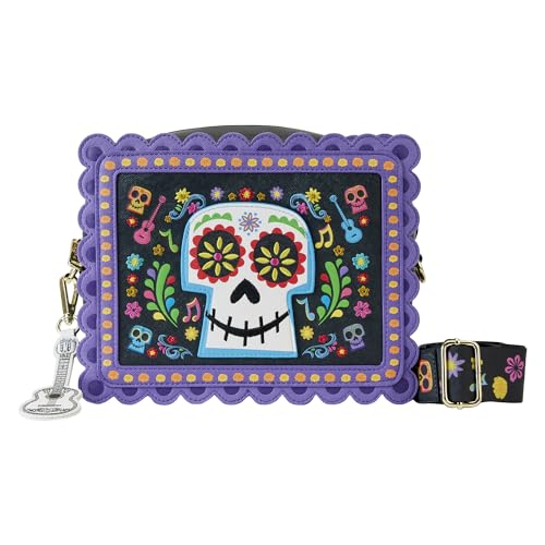 Repostería Y Gourmet, Toy Loungefly Coco Miguel Calavera - Bolso bandolera con diseño floral, Multi, Talla unica