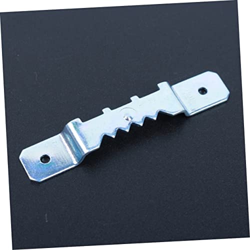 Image of DOITOOL 20 Pcs Kit Picture Frame Hook Picture Hanging Hardware Double Hole Metal Hook Easel Jagged Iron