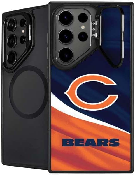 Skinit Kickstand Phone Case Compatible with Galaxy S25 Ultra - Officially Licensed NFL Chicago Bears Large Logo Design