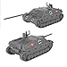 BMC WW2 German Jagdpanzer IV Tank Destroyer - Gray 1:32 Plastic Army Men Vehicle