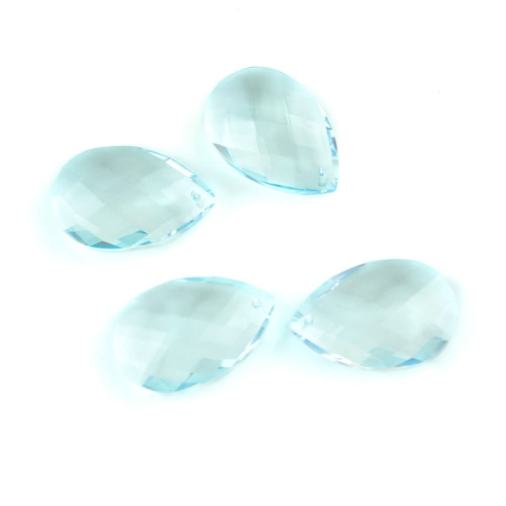 YUZGUHEY 38mm/50mm Tear Drop Glass Crystal Prism DIY Chandelier Pendant Crystals Lighting Lamp Replacement Parts