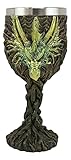 Ebros Dryad Tree Ent Roots Greenman Earth Dragon 5oz Wine Goblet Chalice Cup Figurine Resin With Stainless Steel Liner Medieval Dungeons Dragons Alchemy Magic Accent