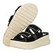 HEYDUDE Women's Delray Slide Classic Black Size 7 | Women's Shoes | Women Slip-on Sandals | Comfortable & Light-Weight