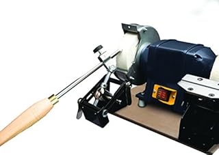 Robert Sorby #447 Deluxe Universal Sharpening System for Bowl and Spindle Gouges and Square Edge Tools Works with Bench Grinders