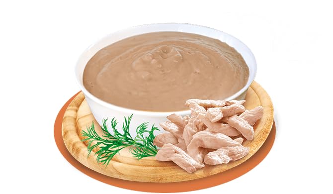 PETREET Vellutate kitten Pollo - Per Gatti Cuccioli - Confezione da 48 Pezzi x 60 gr