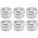 Produktbild Kueohse R 6 Stueck/Satz Klar Deckel Magnet Gewuerzdose Edelstahl Spice Sauce Vorratsbehaelter Toepfe Kueche Condiment Halter Haushaltswaren