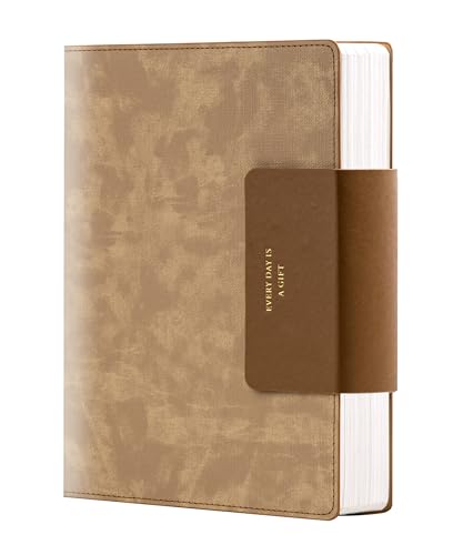 Cuadernos A5 de cuero MINICAGIE que evitan el traspaso de tinta al escribir
