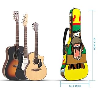 Étui de protection rembourré pour guitare acoustique classique Gris Motif géométrique Triangle, Multicolore 02, 42.9×16… - Les Beatles, Paul McCartney, John Lennon, RIngo Starr, George Harrison Étui de protection rembourré pour guitare acoustique classique Gris Motif géométrique Triangle, Multicolore 02, 42.9x16… – Image 5