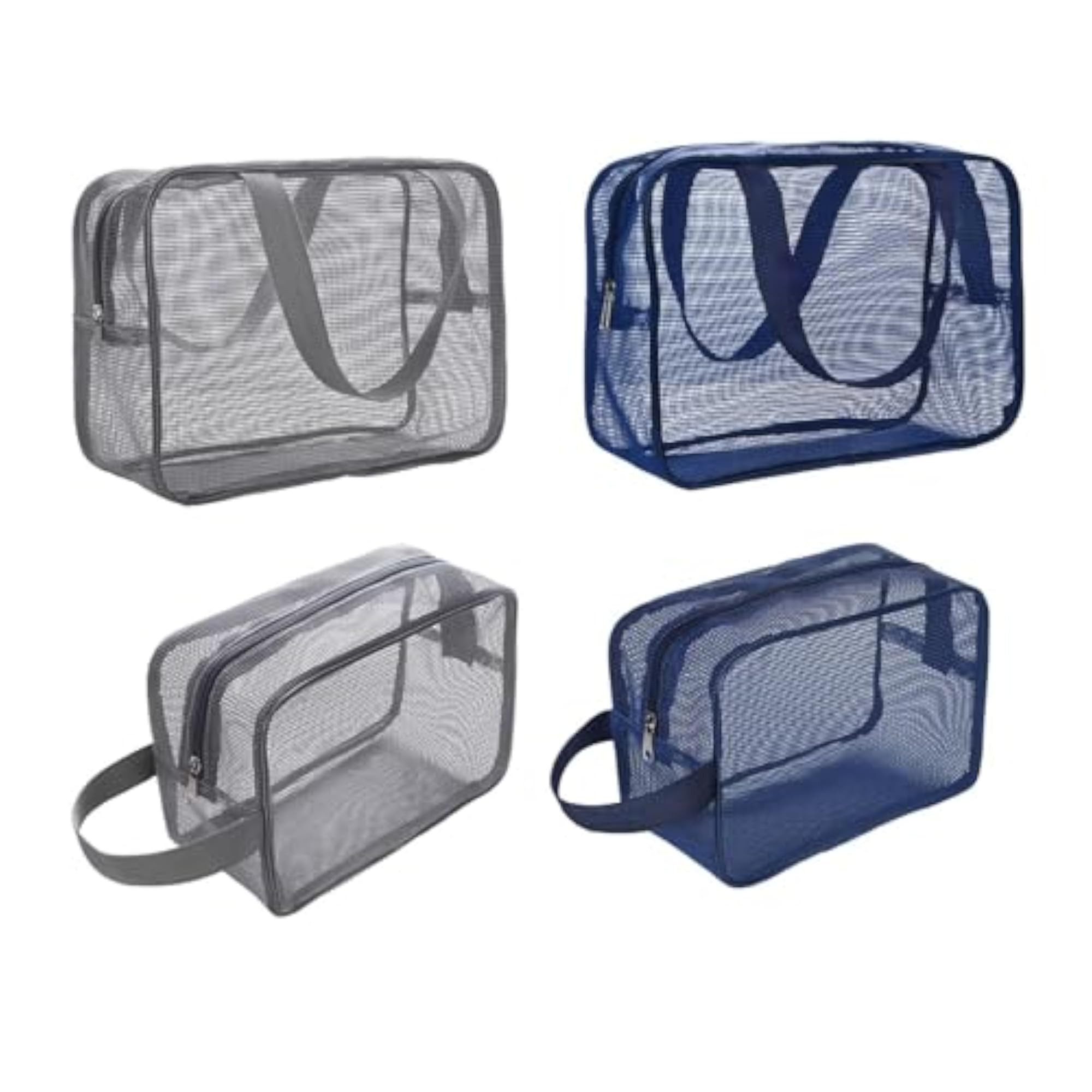Mesh Toiletry Storage Pouch for Grooming Essentials