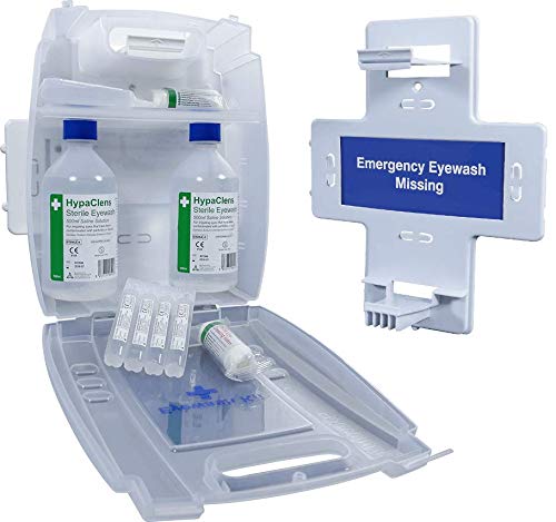 Evolution Plus 2x500ml Eye Wash Kit with 8 Eyewash Pods without Mirror