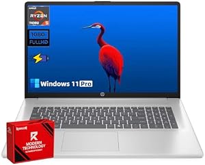 HP Laptop 17 (Ryzen 5 7430U, 16GB, 512GB)