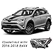 TUSDAR Headlight Assembly w/o LED fits For 2016 2017 2018 Toyota RAV4 16 17 18 Halogen OE Style Headlamp Left Driver and Right Passenger Side