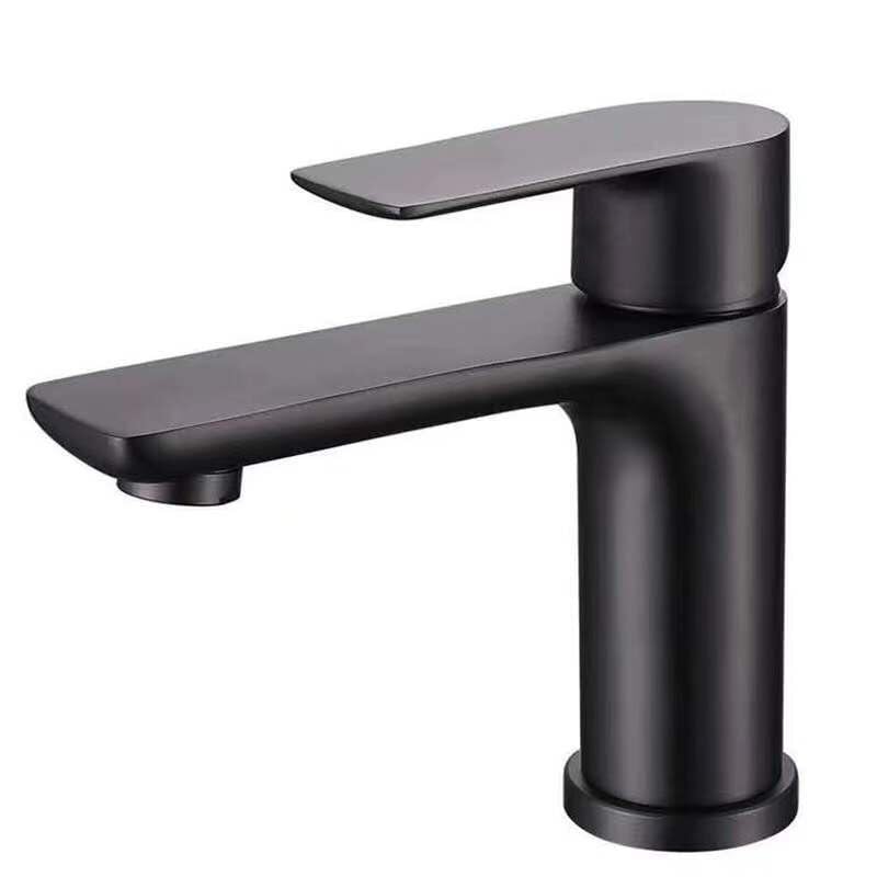 Mélangeur grue pour évier et lavabo mitigeur eau chaude froide en acier