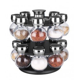 Hds Trading SR44072 16 Piece - Revolving Spice Rack