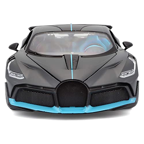 Image of DEUSON ECOM 1:32 Scale Divo Toy Car Die Cast Metal Toy Cars For Kid Diecast Car Pullback With Light Sound, Black