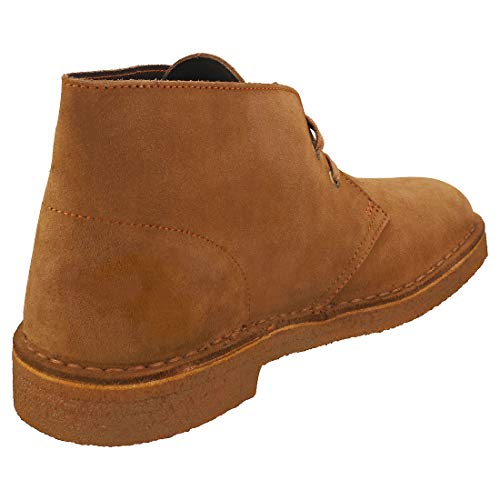 Image of Clarks Originals Mens Desert Boot Suede Cola Brown Boots 11 US