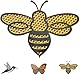 PANYIXUAN Schwimmende Insel In Bienenform, Bienen-BewäSserungsstation, Honig-GießStation, Werkzeug füR Den AußEnbereich, Gartendekoration